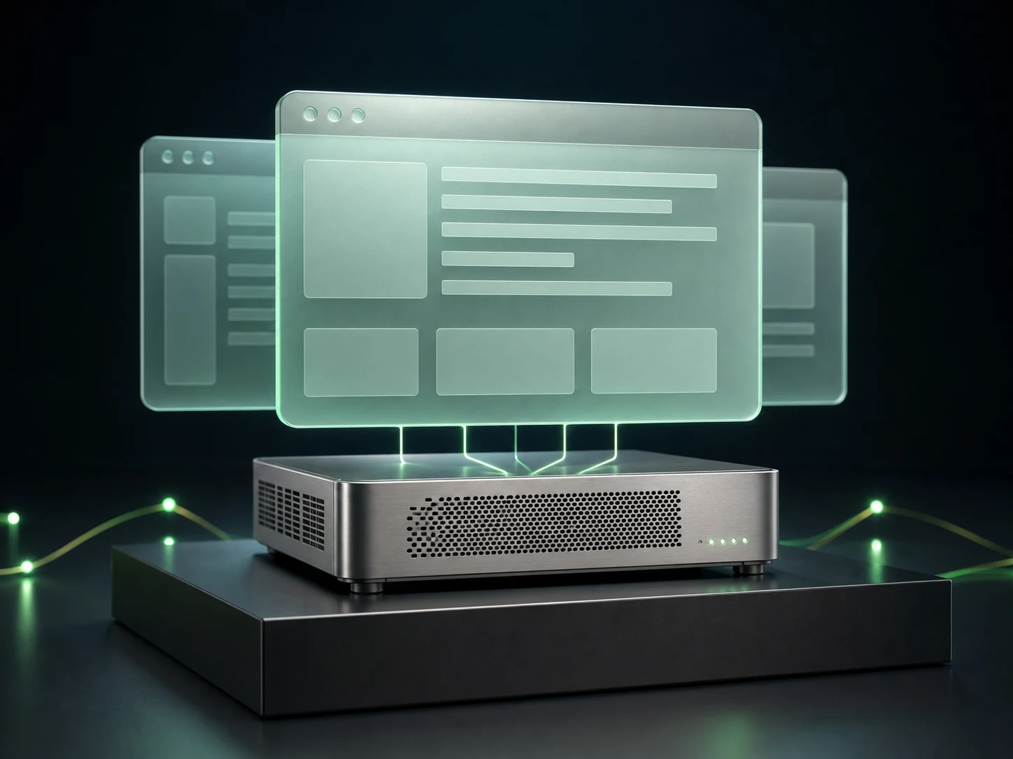 Build Your Dream Website in Minutes — conceptual illustration